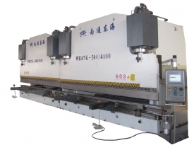2xWE67K-500/4100 CNC Press Brake in Tandem
